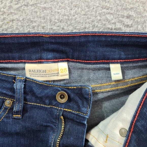 Women's skinny stretch cropped jeans - Picture 4 of 10